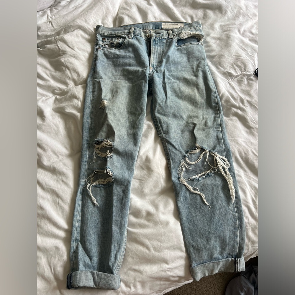 Rag & Bone ripped jeans